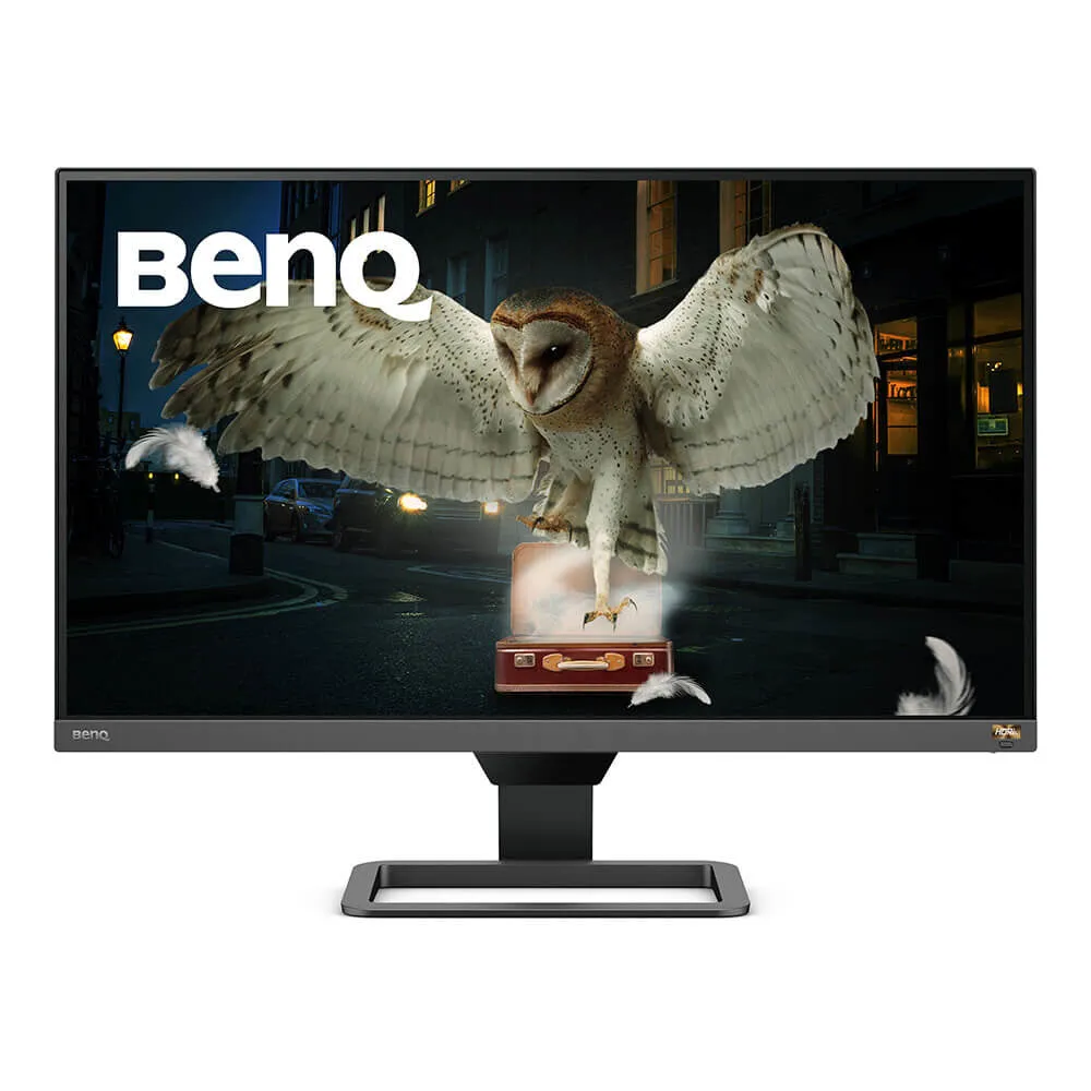 BenQ EW2780Q 27" Quad HD Monitor - 60Hz, 5ms, IPS, Height Adjustable, Speakers, Black and Grey