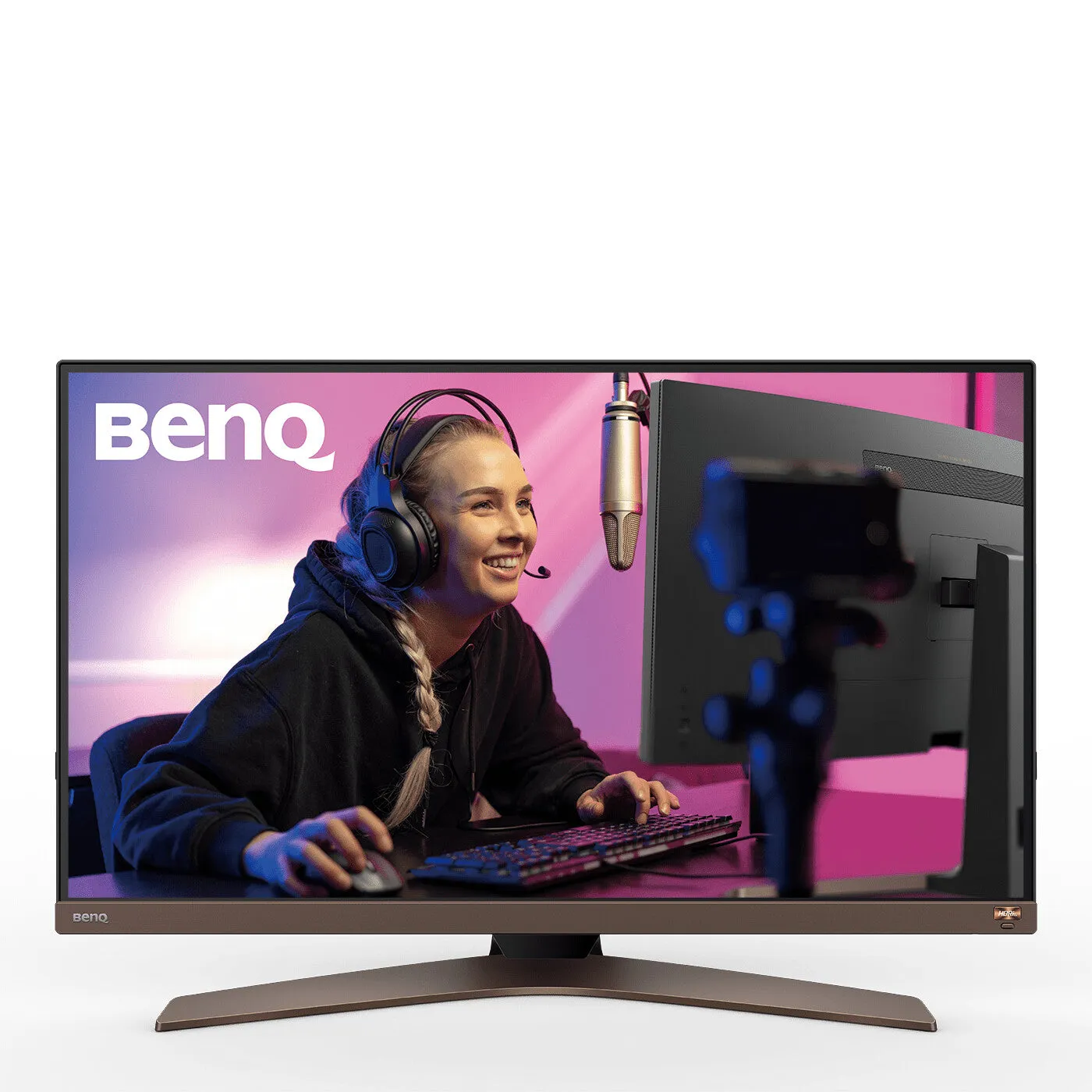 BenQ EW2880U 28" 4K Ultra HD Monitor - 60Hz, 5ms, IPS, Height Adjustable, Speakers, Black