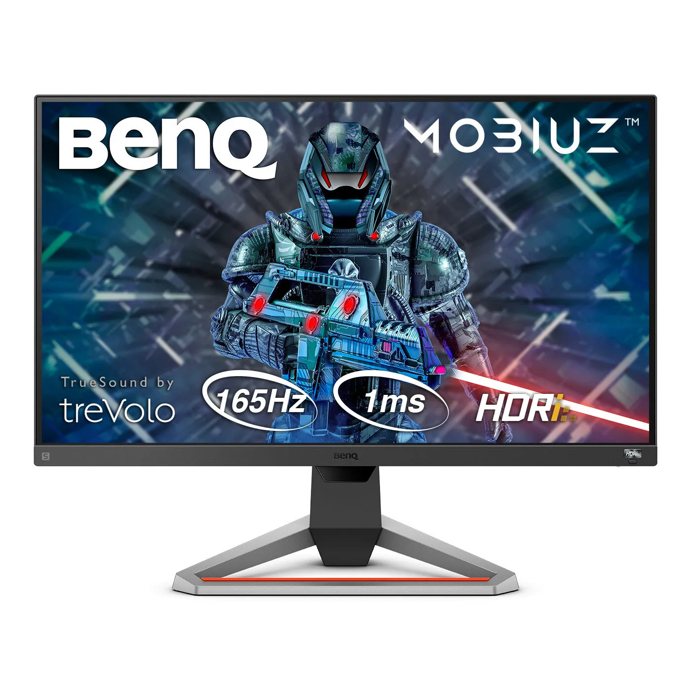 BenQ EX2710S 27" Full HD Gaming Monitor - 165Hz, 2ms, IPS, AMD FreeSync, Height Adjustable, Speakers, Black