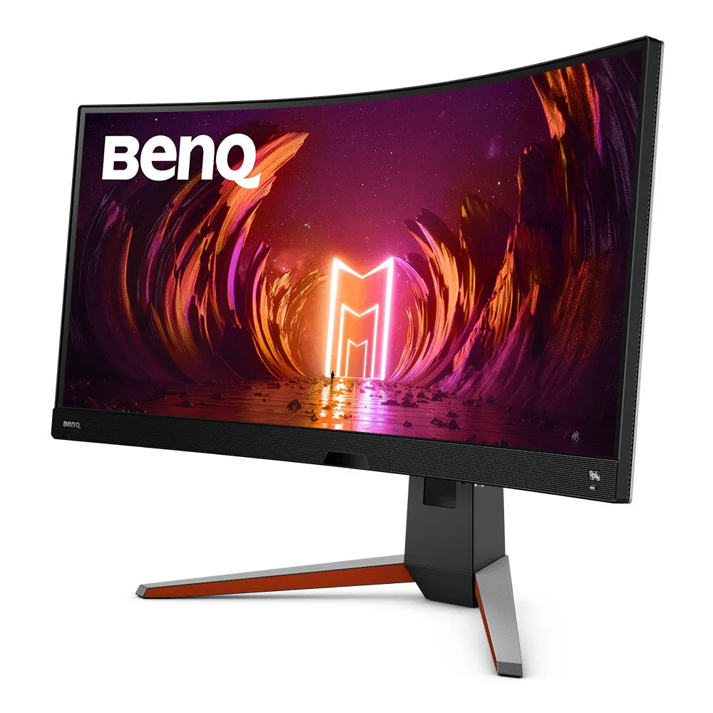 BenQ MOBIUZ EX3410R 34" Wide Quad HD Curved Gaming Monitor - 144Hz, 2ms, VA, Height Adjustable, Speakers, Black