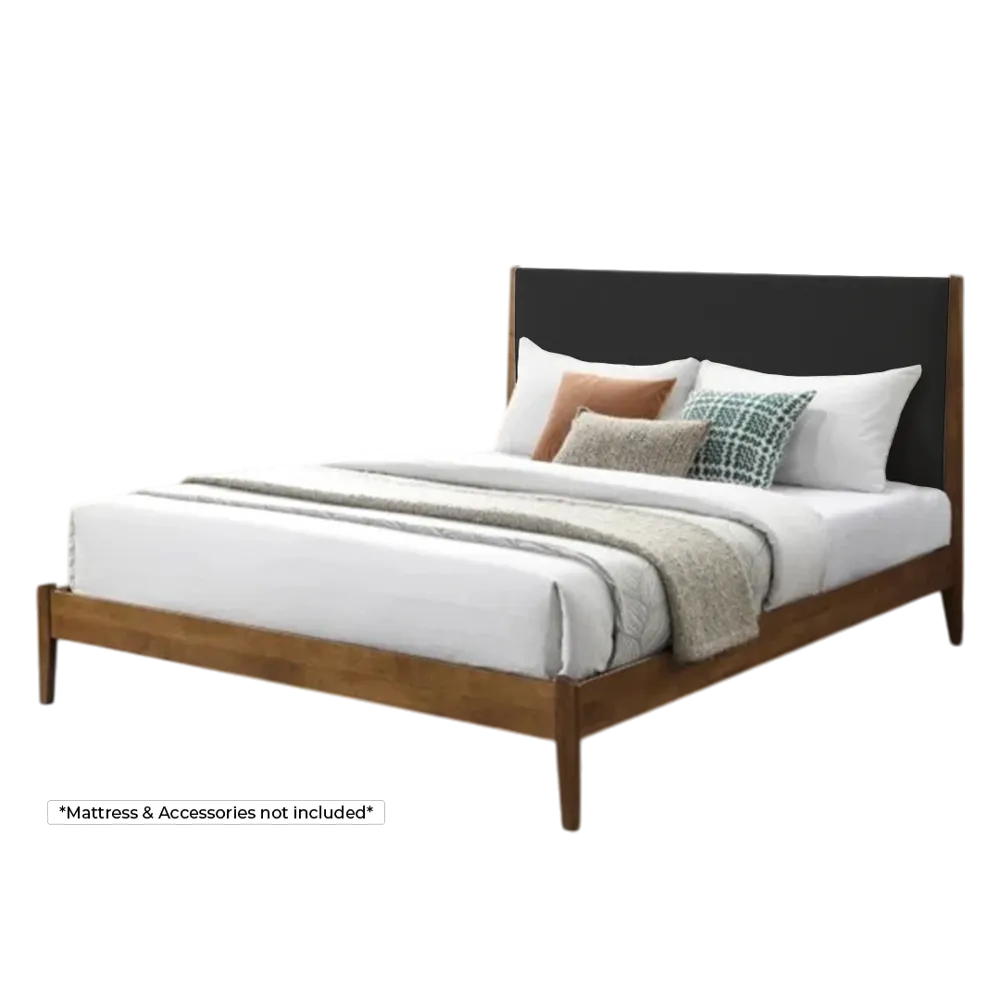 Beteck King Bed L1980 x W1830mm Black