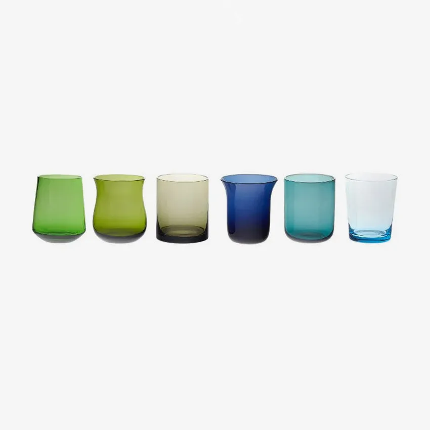 Bitossi Home | Nuance Assorted Liquor Glasses - Set of 6