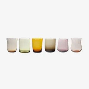 Bitossi Home | Nuance Assorted Liquor Glasses - Set of 6