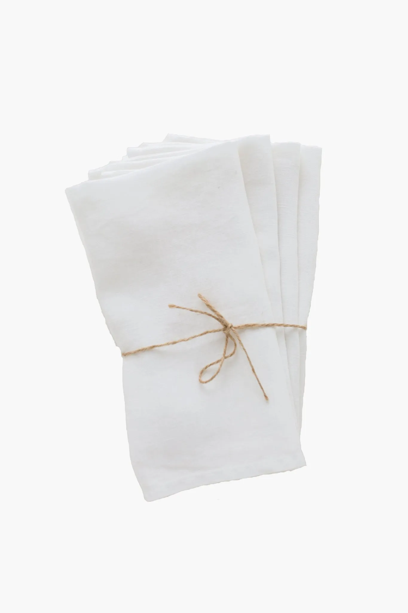 Blanc Linen Napkins Set Of 4