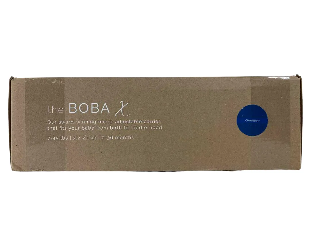 Boba X Baby Carrier, Chambray