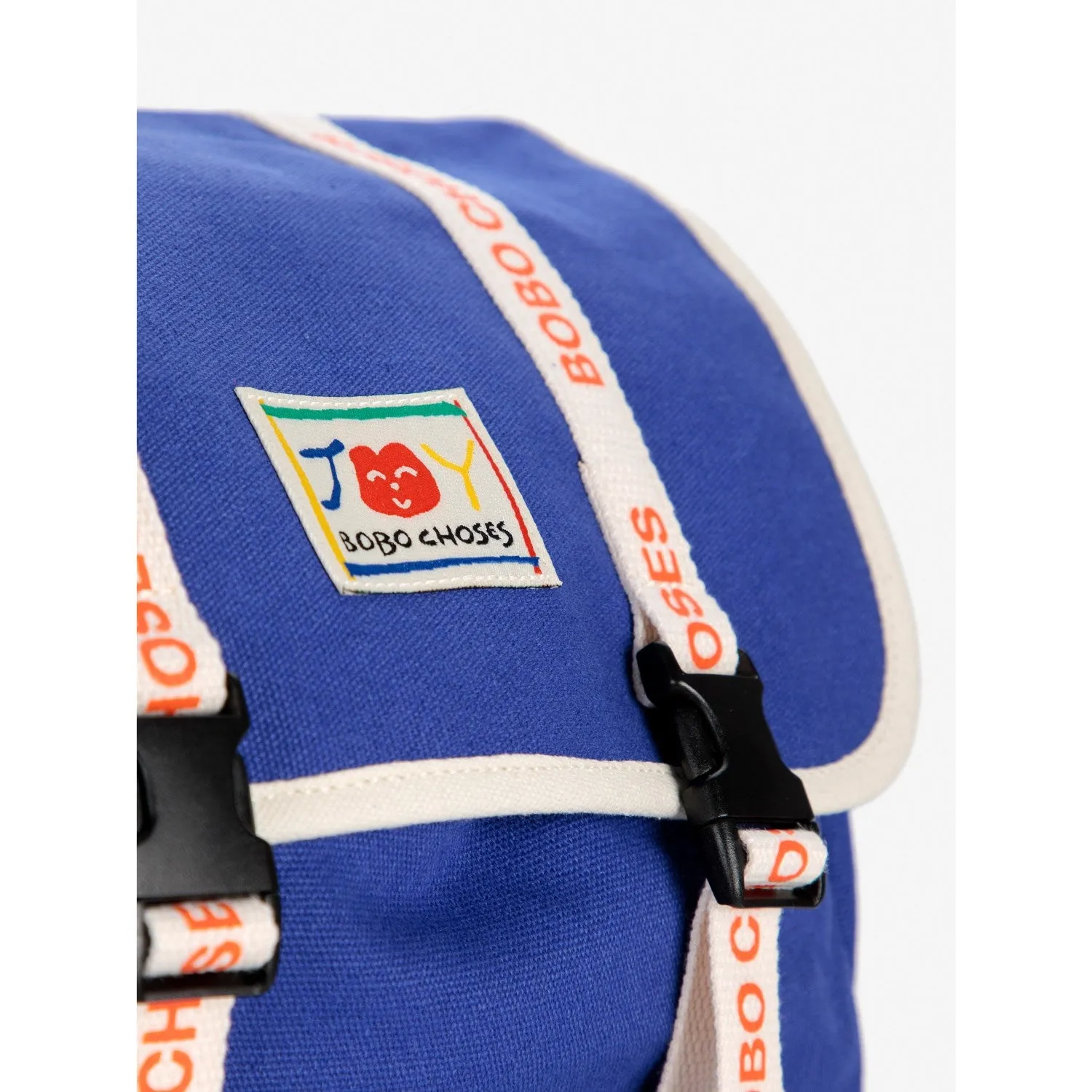 Bobo Choses Blue Smiling Label Backpack