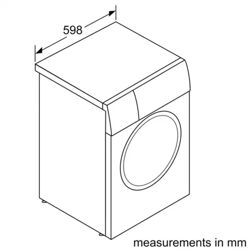 Bosch Series 6 9kg 1400rpm Washing Machine | WGG244F9GB