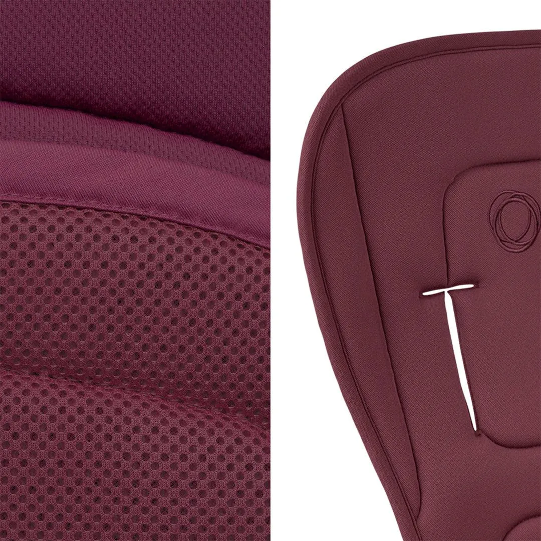 Bugaboo Dual Comfort Seat Liner - Dark Cherry