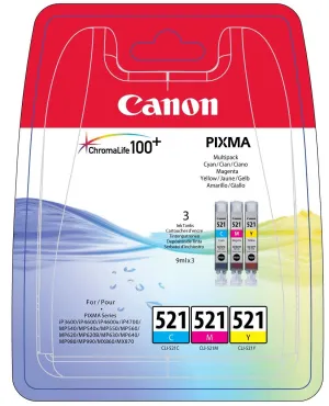 Canon CromaLife 100  ink cartridge Original Standard Yield Cyan, Magenta, Yellow