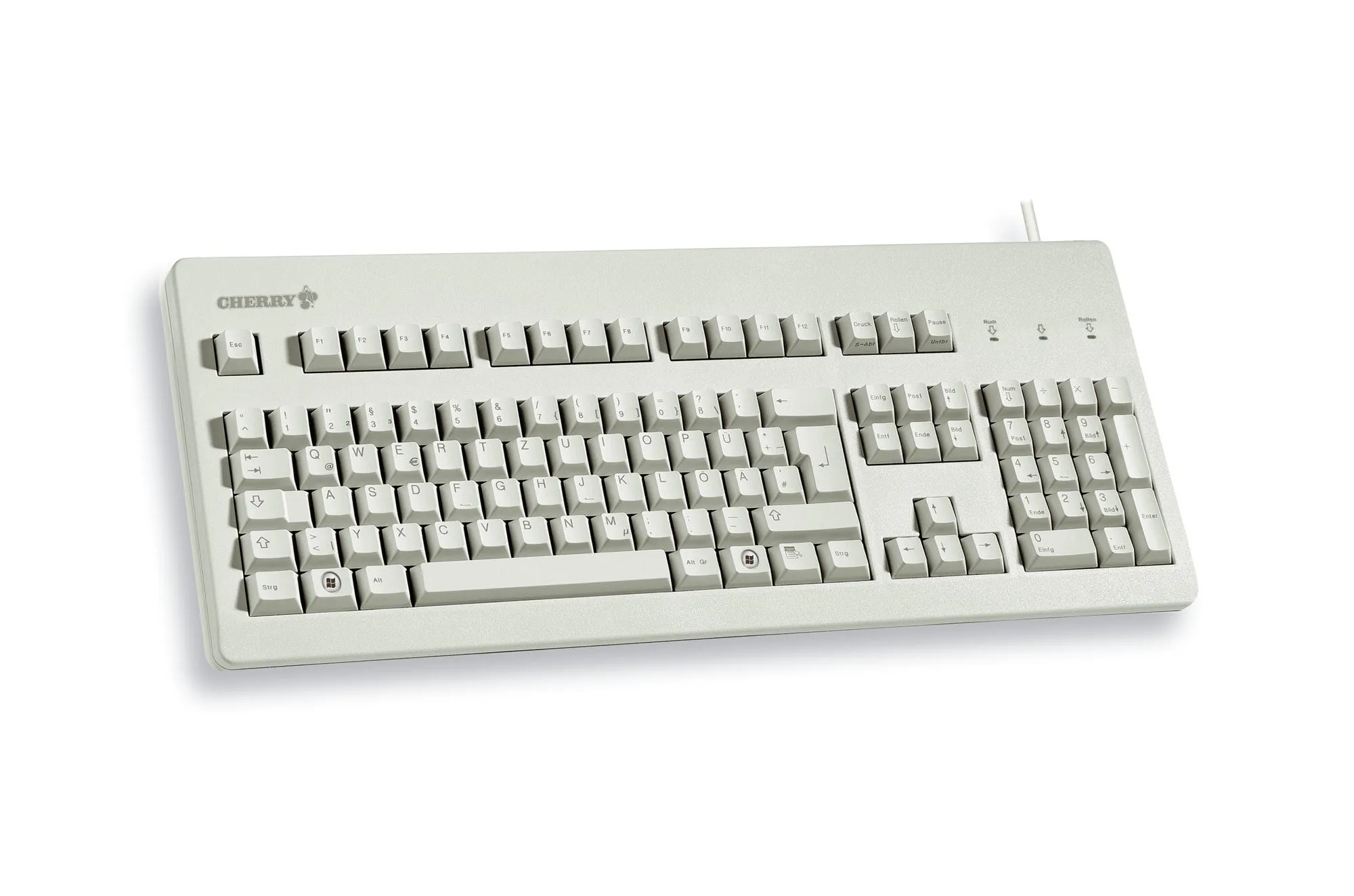 CHERRY G80-3000 keyboard Universal USB QWERTY UK English Grey