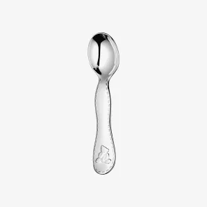Christofle | Silver-Plated Charlie Bear Baby Spoon