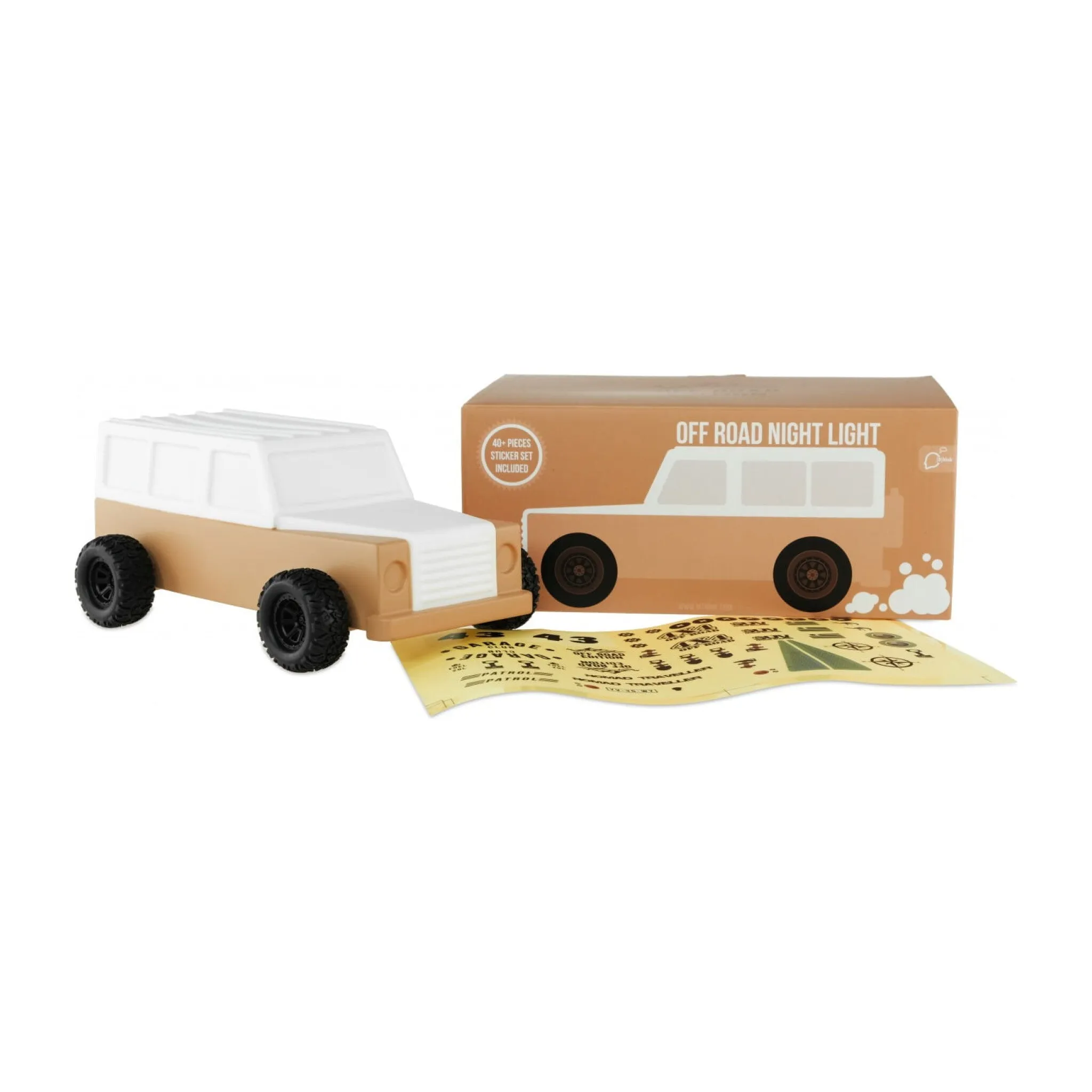 Colour Changing Night Light | Off Road Toy Car with 40 Stickers | Medium