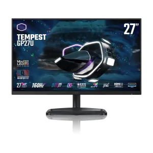 Cooler Master Tempest GP27U 27" 4K Ultra HD Gaming Monitor - 160Hz, 1ms, IPS, Adaptive Sync, Height Adjustable, Speakers, Black