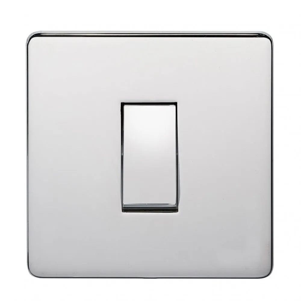 Crabtree Platinum 7015/HPC 45A DP Switch Highly Polished Chrome