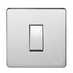 Crabtree Platinum 7015/HPC 45A DP Switch Highly Polished Chrome