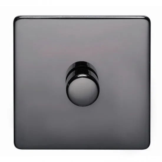 Crabtree Platinum 7250-D1-BKN 1 Gang Dimmer Black Nickel
