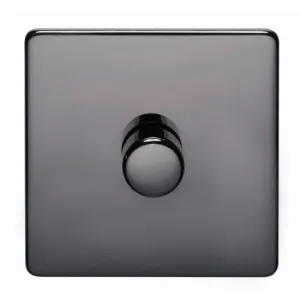 Crabtree Platinum 7250-D1-BKN 1 Gang Dimmer Black Nickel