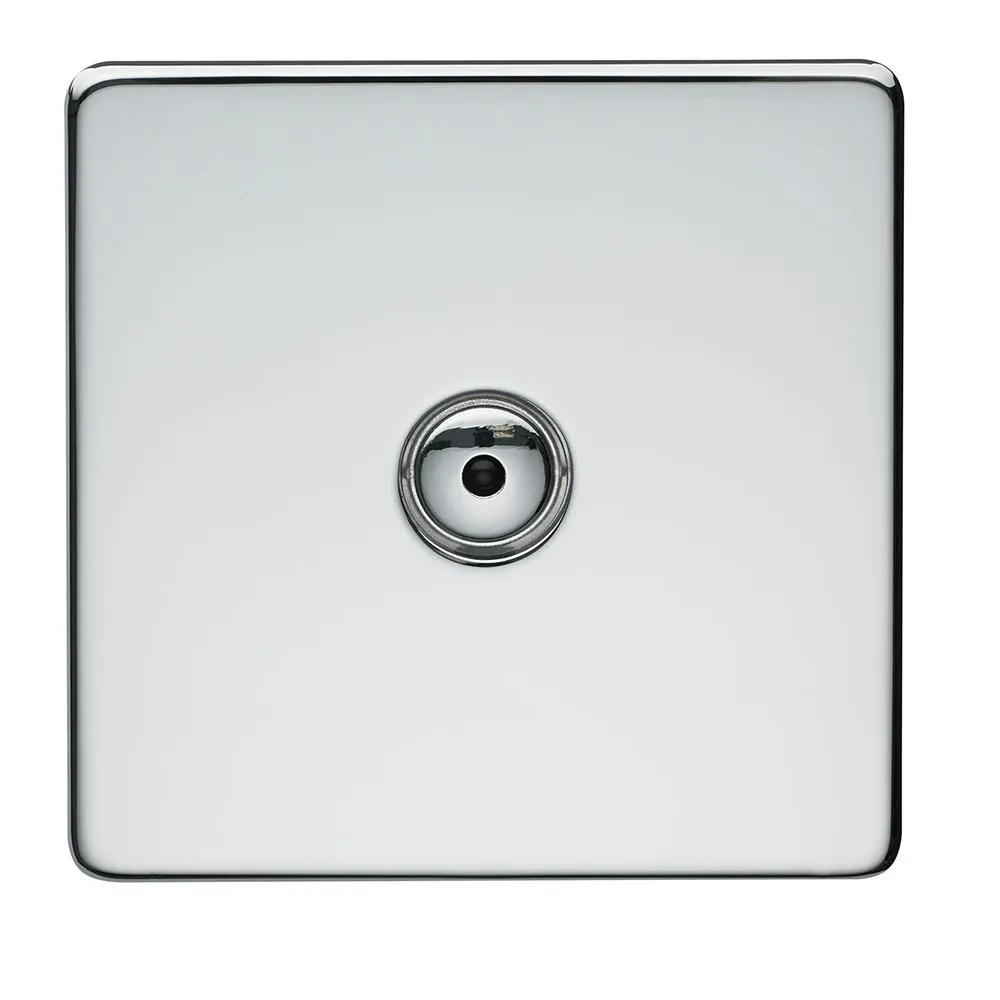 Crabtree Platinum 7400-RD1-HPC 1 Gang Remote Dimmer Highly Polished Chrome