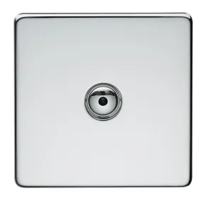Crabtree Platinum 7400-TD1-HPC 1 Gang Touch Dimmer Highly Polished Chrome