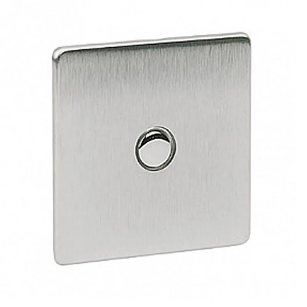 Crabtree Platinum 7400-TD1-SC 1 Gang Touch Dimmer Satin Chrome