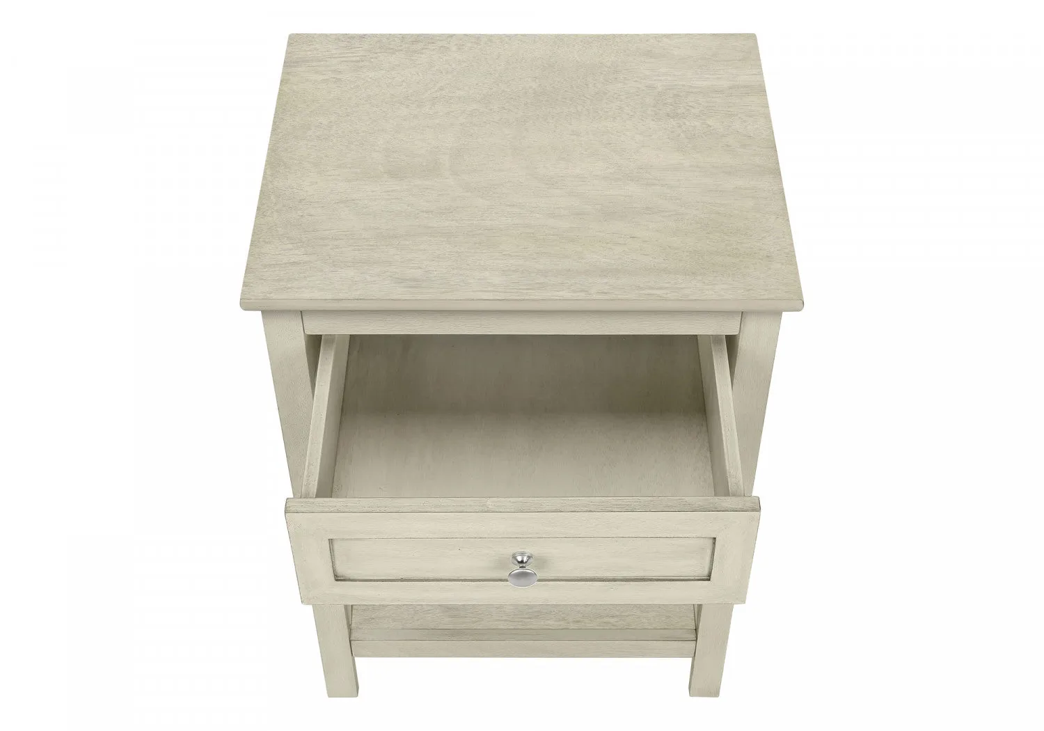 Deanne Side Table - White