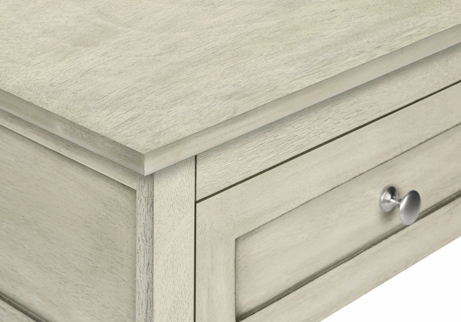 Deanne Side Table - White