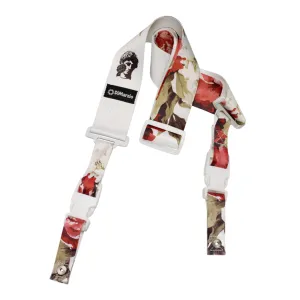 DiMarzio DD2247 Polyphia Floral Muse Locking Strap - White