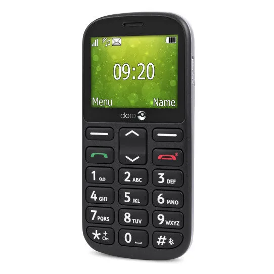 Doro 1360 6.1 cm (2.4") 96 g Black Feature phone