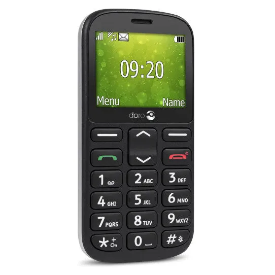 Doro 1360 6.1 cm (2.4") 96 g Black Feature phone