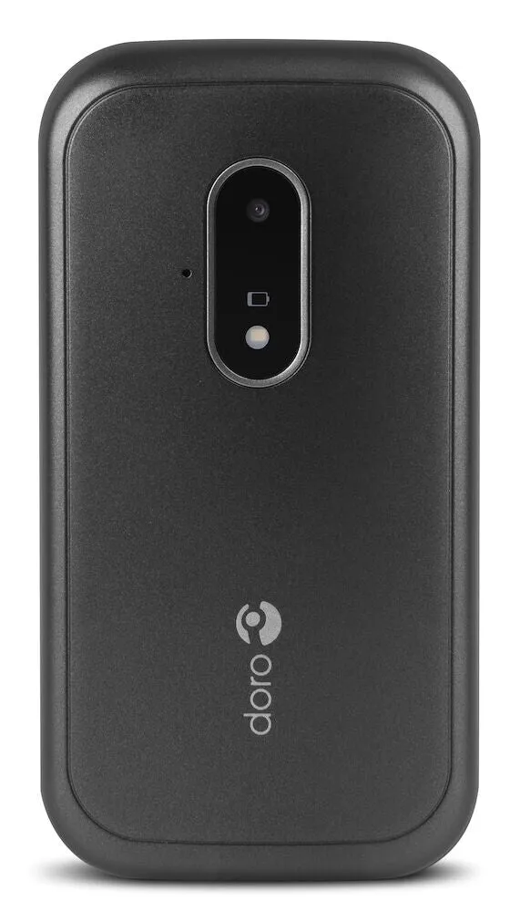 Doro 7030 7.11 cm (2.8") 124 g Black, White Feature phone
