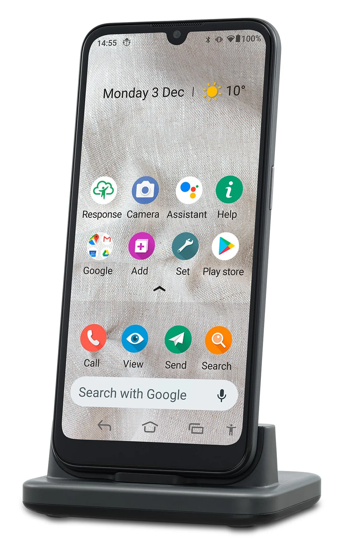 Doro 8100 15.5 cm (6.1") Single SIM Android 11 Go Edition 4G USB Type-C 2 GB 32 GB 3000 mAh Grey