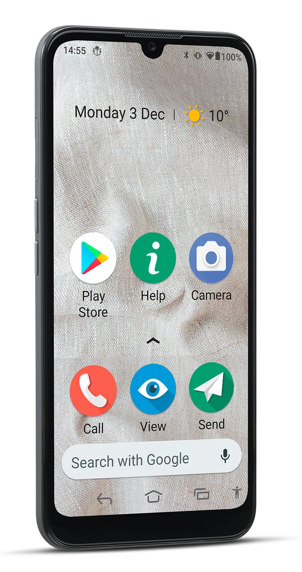 Doro 8100 15.5 cm (6.1") Single SIM Android 11 Go Edition 4G USB Type-C 2 GB 32 GB 3000 mAh Grey