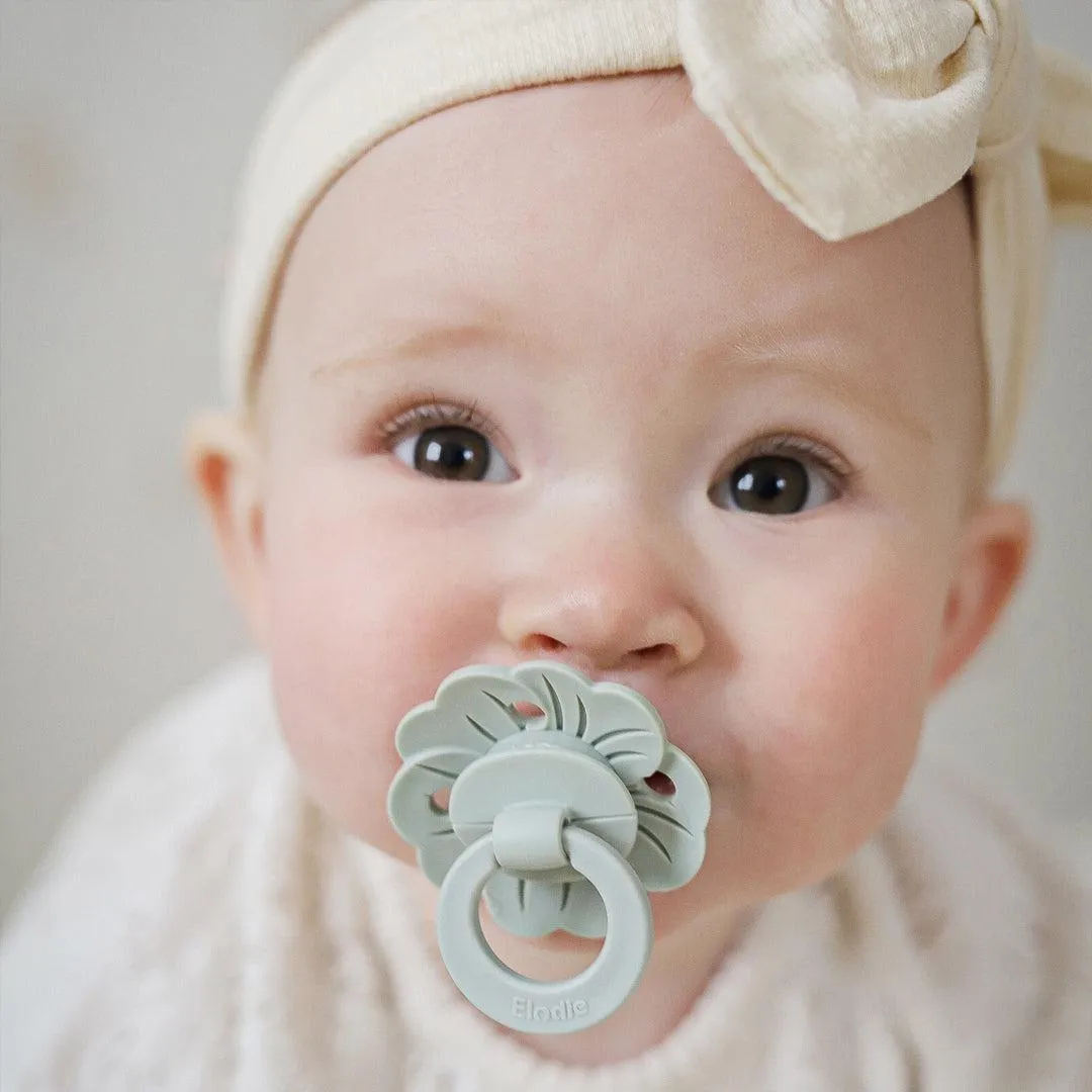 Elodie Details Binky Bloom Pacifier - Mineral Green