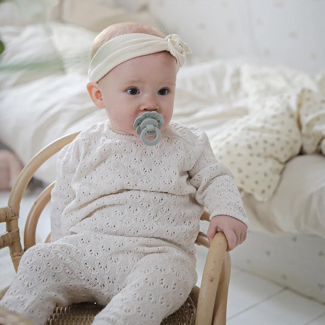 Elodie Details Binky Bloom Pacifier - Mineral Green