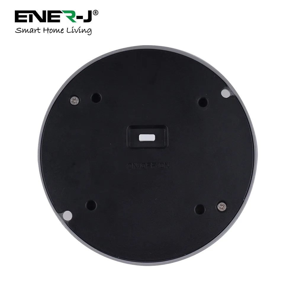 Ener J Smart Solar Powered LED Floor Lights 6000K   Blue- 2 Piece