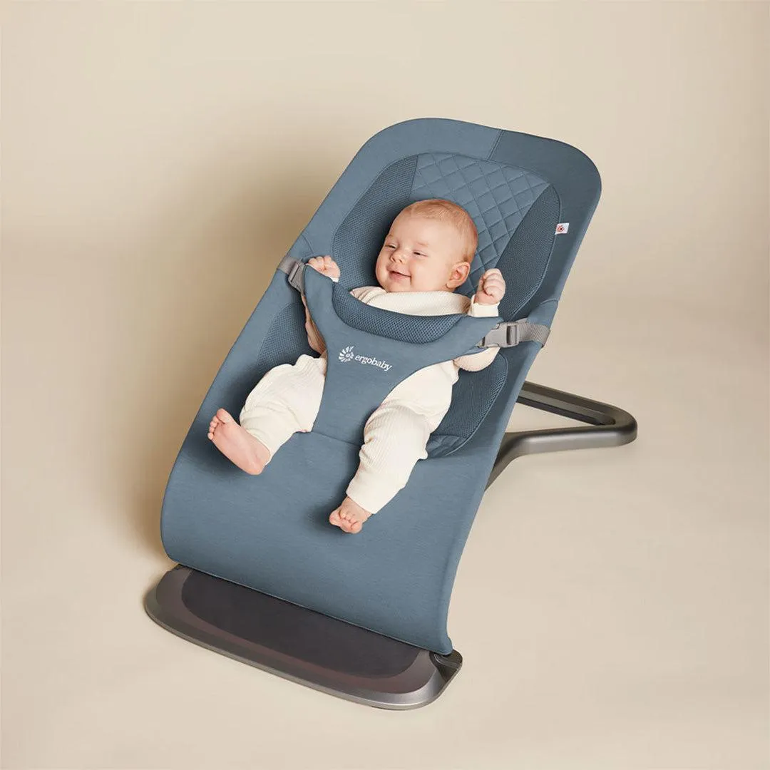 Ergobaby Evolve Baby Bouncer - Oxford Blue