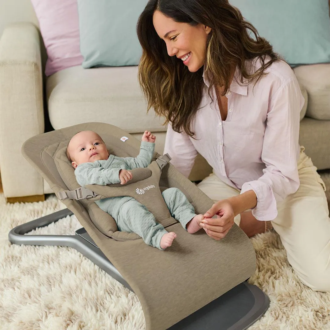 Ergobaby Evolve Baby Bouncer - Soft Olive