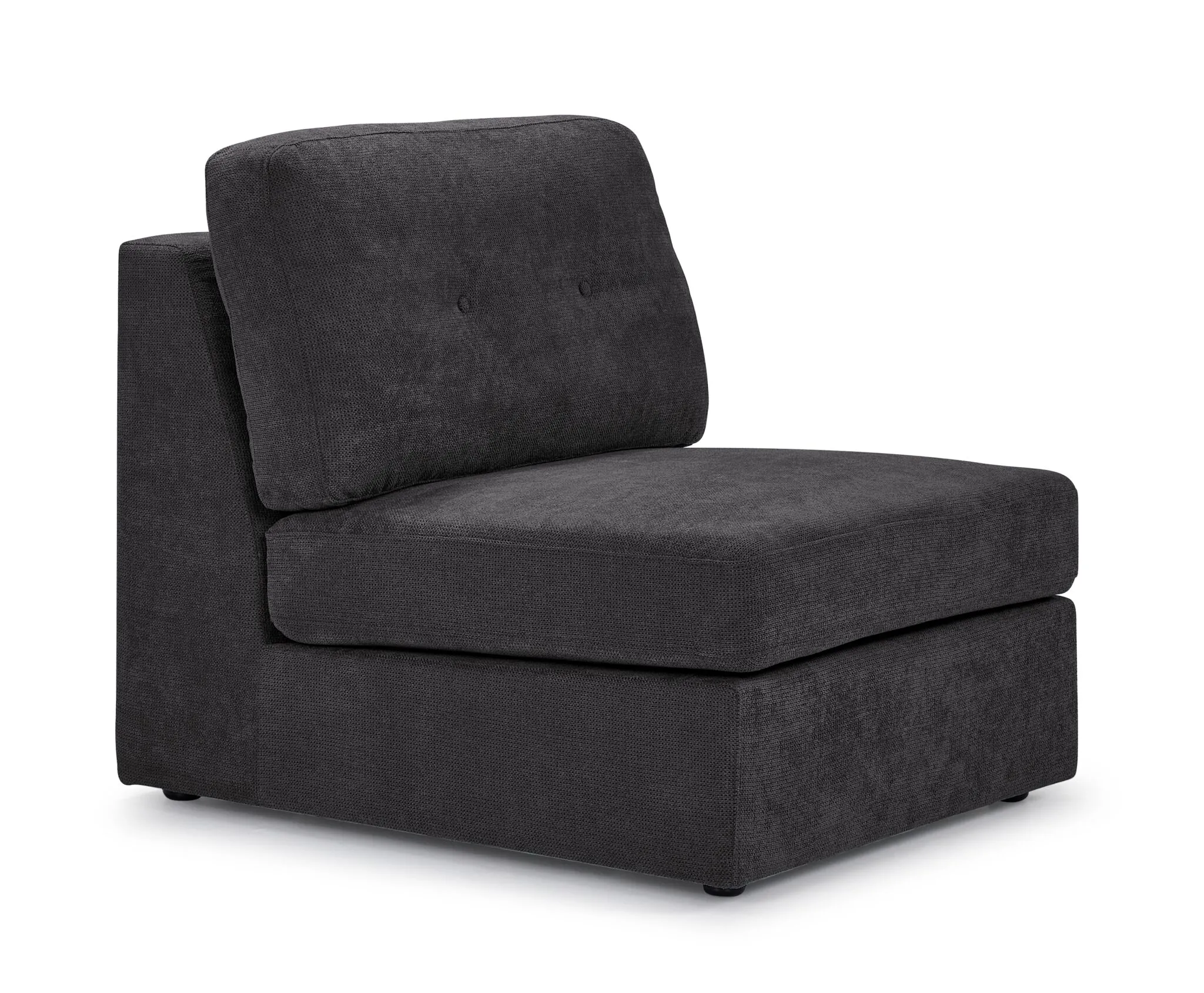 Feeling Connected - Connex 6-Piece Modular Sectional with Storage Console - Dark Grey