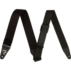 Fender 2" Right Height Rayon Strap - Black