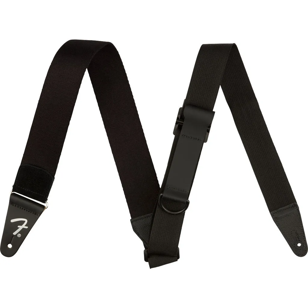 Fender 2" Right Height Rayon Strap - Black