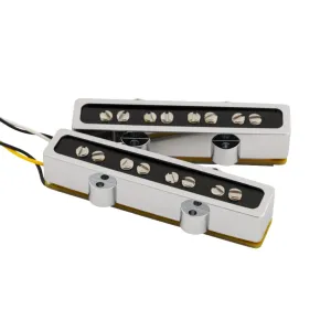 Fender Cobalt Chrome Jazz Bass Pickup Set