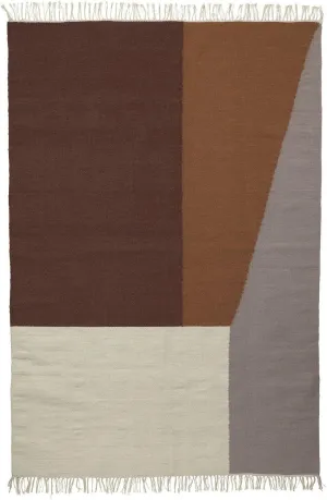 Ferm Living Kelim Carpet Borders, 160x250cm