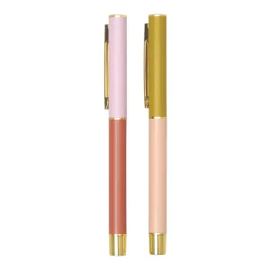 Fine Nib Colour Block Pens | Rosewood/Blush | Set of 2