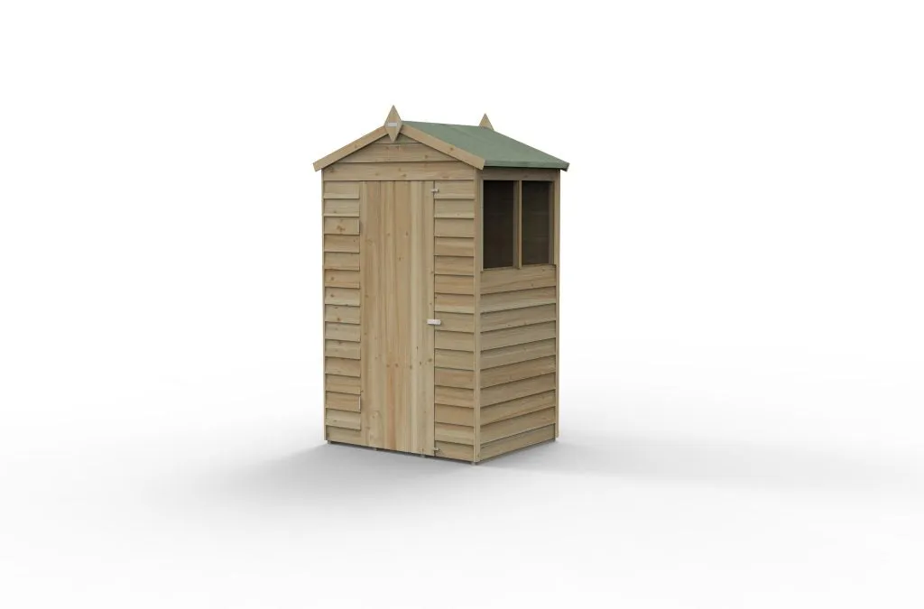 Forest Garden 4life Apex Shed 4x3 with 2 Windows