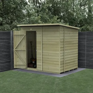 Forest Garden Beckwood 7x5 Pent Shed without Windows