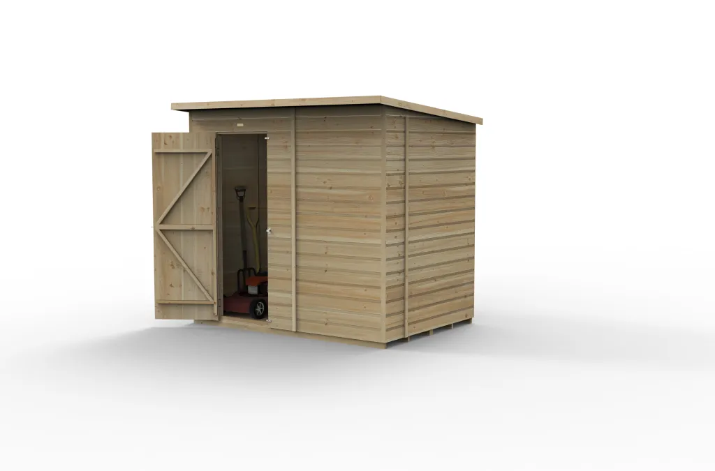 Forest Garden Beckwood 7x5 Pent Shed without Windows