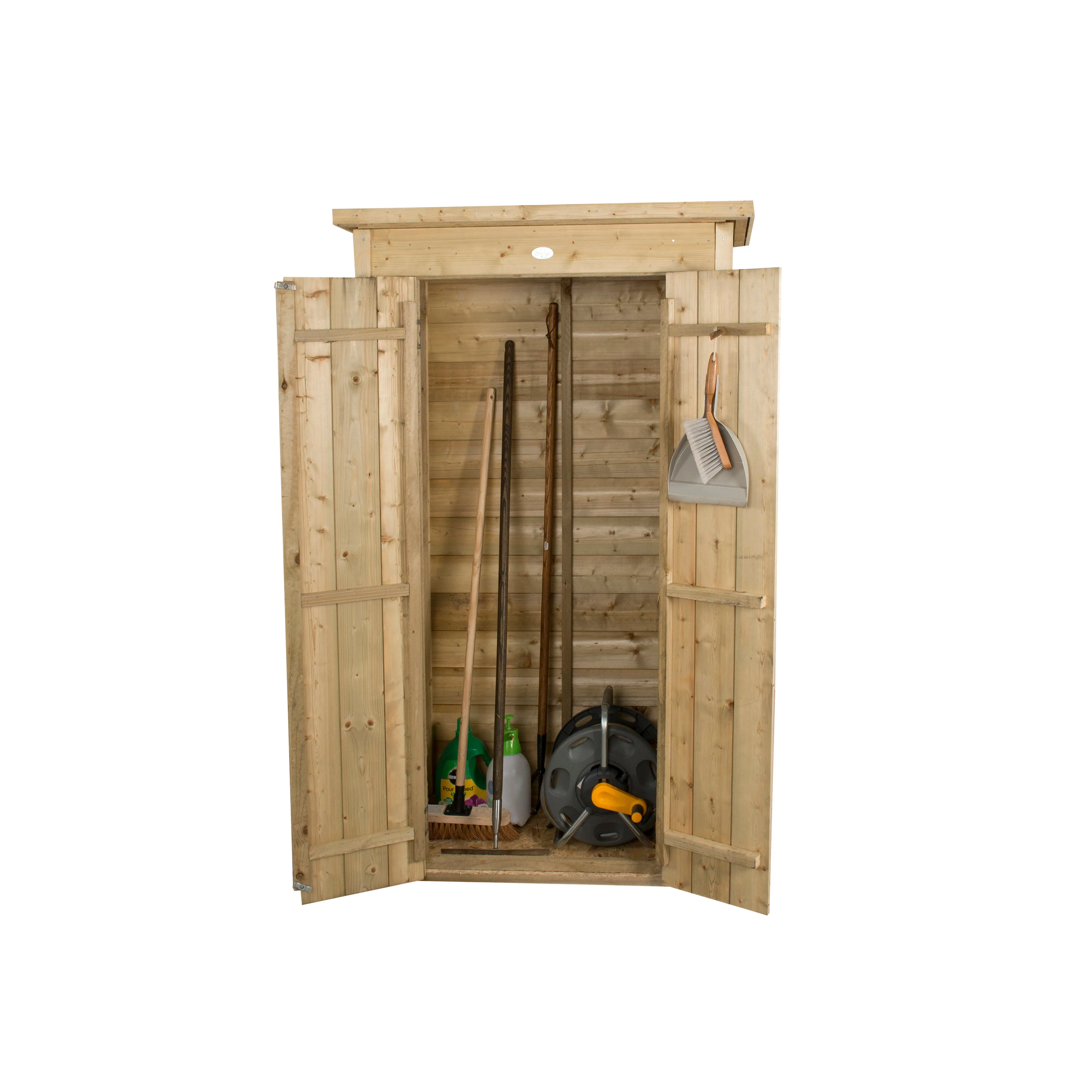 Forest Garden Shiplap Pent Tall Garden Store - Pressure Treated