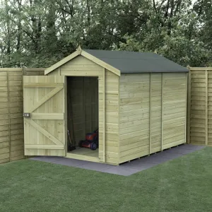 Forest Garden Timberdale 10x6 Apex Shed without Windows