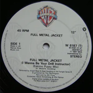 Full Metal Jacket (I Wanna Be Your Drill Instructor) / Sniper