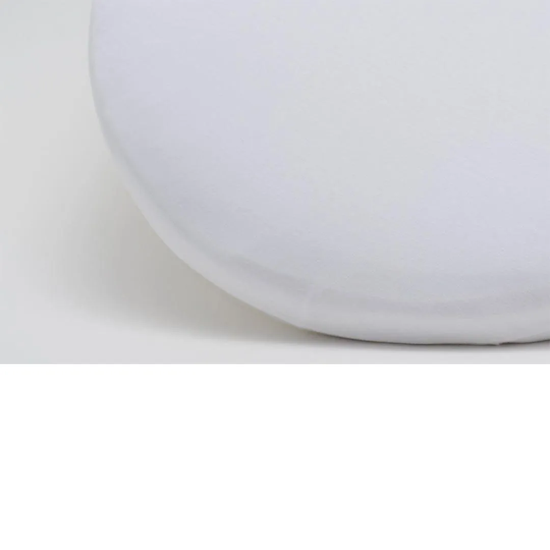 Gaia Baby Mini Cot Fitted Sheets - White - 2 Pack
